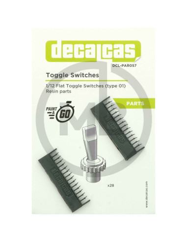Flat toggle switches type 1