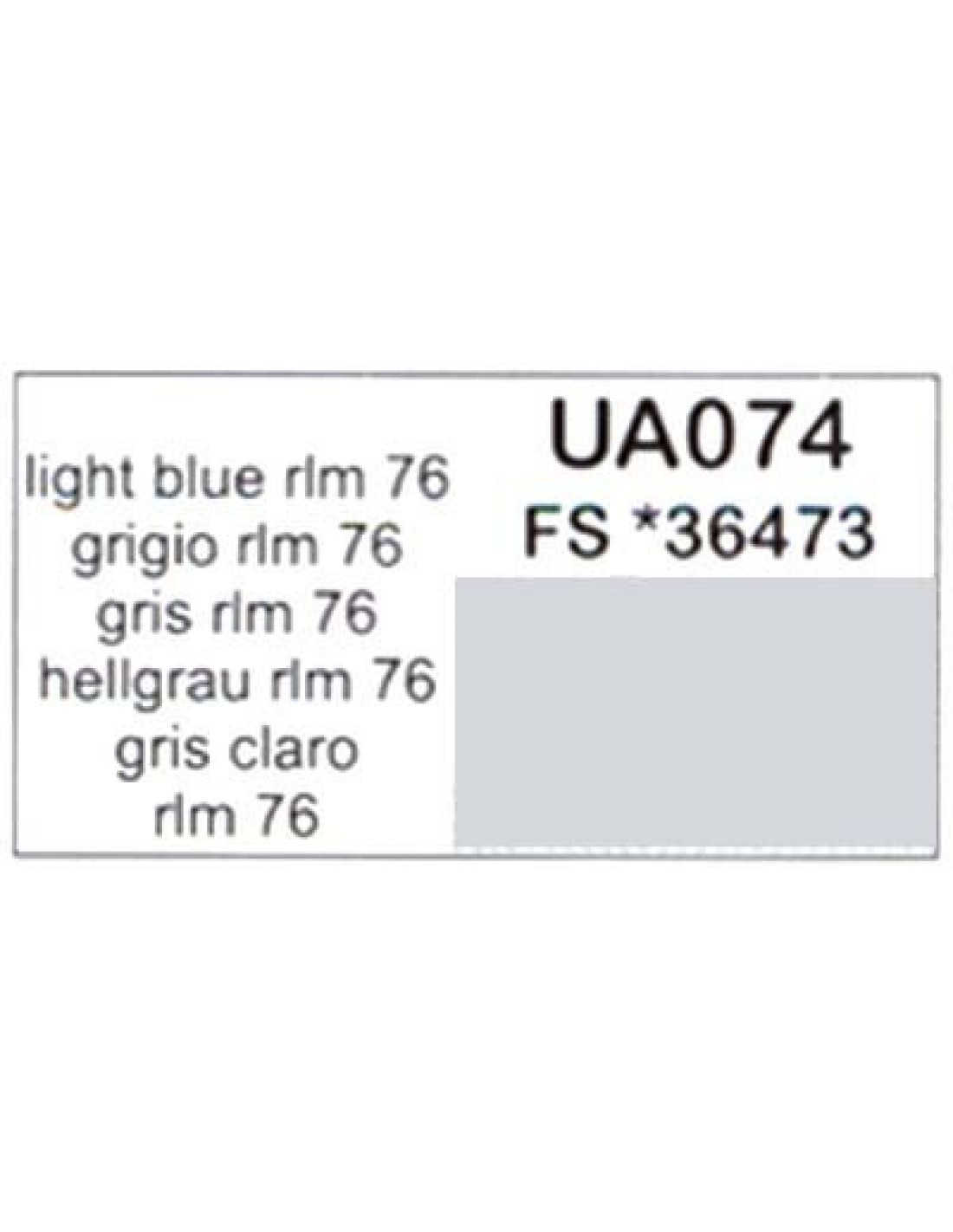 Grigio rlm 76 acrilico
