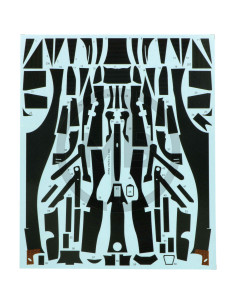 Ferrari F10 carbon decal 2