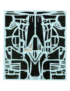 Ferrari F138 carbon decal 2