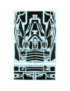 Williams FW16 carbon decal