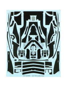 Williams FW16 carbon decal 2