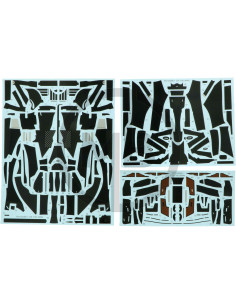 Ferrari 150° Italia (Japan) carbon decal