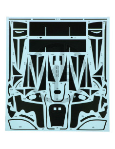 Mercedes-Benz AMG GT3 carbon decal 2