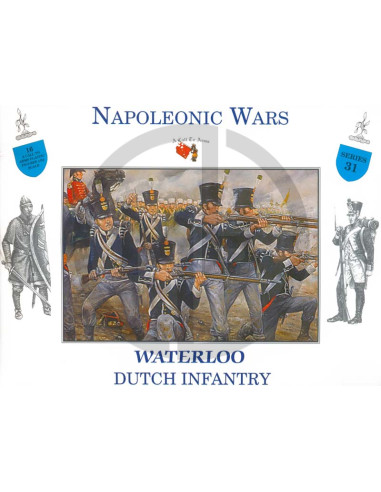 Waterloo Dutch infantry