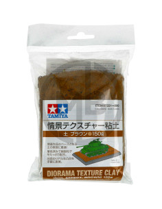 Diorama Texture Clay Soil Effect Brown