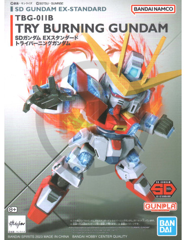 SD TBG-011B Try Burning Gundam
