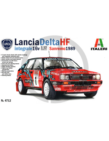 Lancia Delta HF integrale Rally Di Sanremo 1989