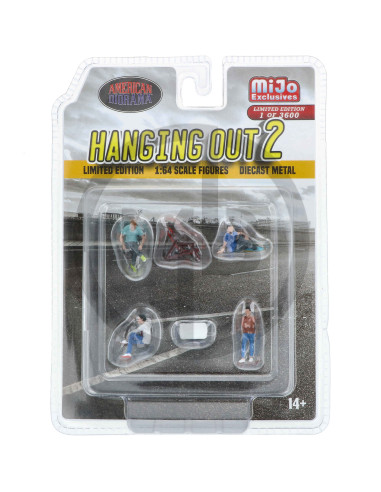 Hanging out figure set #2