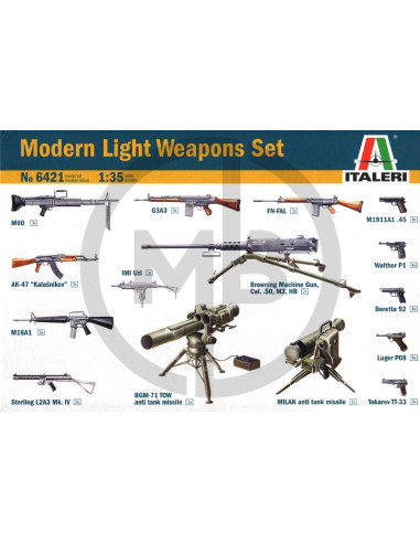 Modern Light Weapon Set