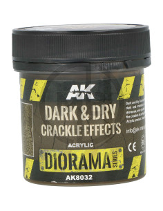 Dark & Dry Crackle Effects Acrylics100ml
