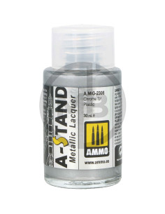 A-Stand Metallic Lacquer Chrome For Plastic 30ml