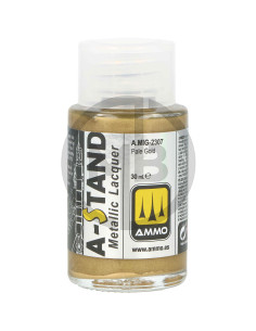 A-Stand Metallic Lacquer Pale Gold 30ml
