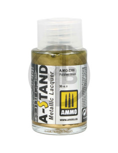A-Stand Metallic Lacquer Polished Brass 30ml