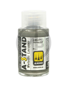A-Stand Metallic Lacquer Stainless Steel 30ml