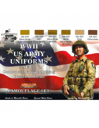 WWII US Army uniforms