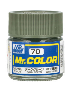 Flat Dark Green C70 10ml