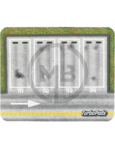 Los Angeles XS 1/64 TurboPad 22cm x 18cm mat mouse pad