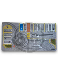 Los Angeles 1/64 TurboPad 70cm x 35cm mat mouse pad 2