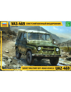 UAZ-469 Soviet Military Off-Road Vehicle