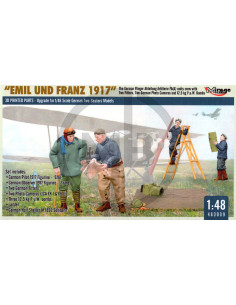 WWI German FA(A) Units Crew Emil und Franz 1917