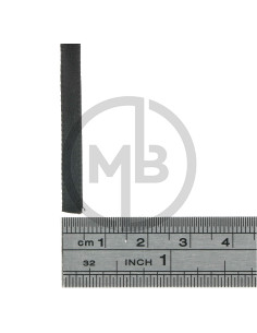 Nastro tessuto cinture di sicurezza nero 1m 2