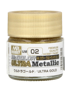 Ultra Metallic Gold UM02 10ml