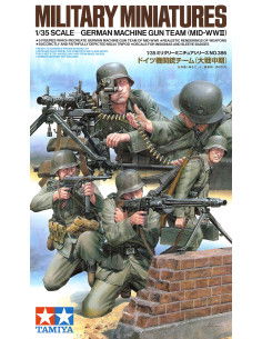 German Machine Gun team Mid WWII