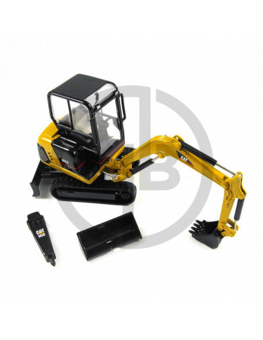 Cat 302.5 mini-hydraulic excavator w/ work tools