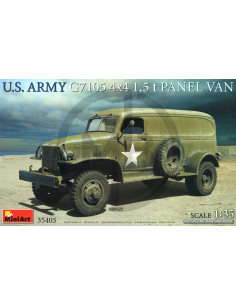U.S. Army G7105 4x4 1,5 t Panel Delivery Truck