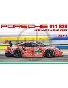 Porsche 911 GT3 RSR Lemans 2018 class winner