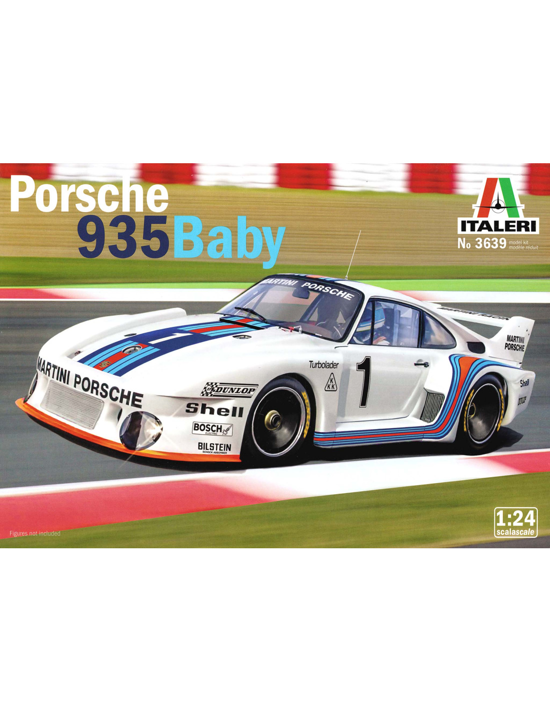 ITALERI - Maquette Voiture Porsche 935 Baby - Modèle Réduit 1/24 - À Assembler - Dès 14 Ans