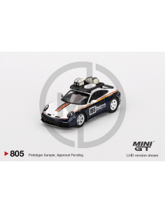 Porsche 911 (992) Dakar Rallye Design Package White/Gentian Blue Metallic 2023 2