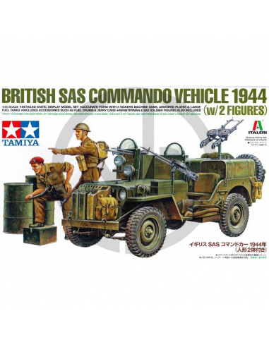 Britih SAS commando vehicle 1944