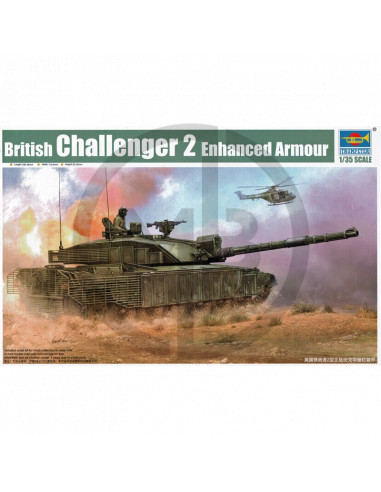 British Challenger 2 enhanced armour