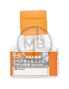 G-25 Spare Bottle square with brush