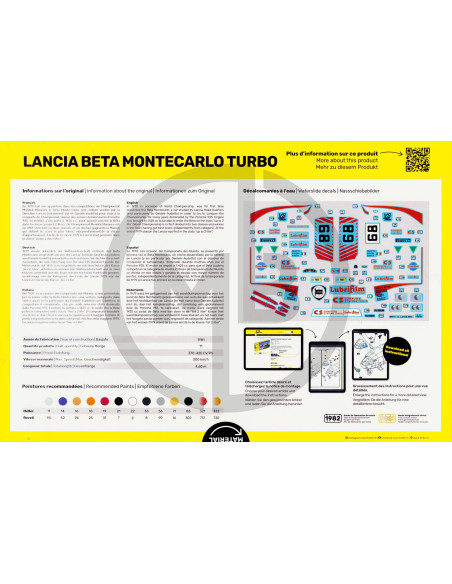 Lancia Beta Montecarlo Turbo Jolly Club Team 24h Le Mans 1981