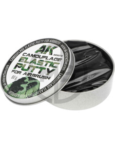 Camouflage Elastic Putty for airbrush 80gr 2