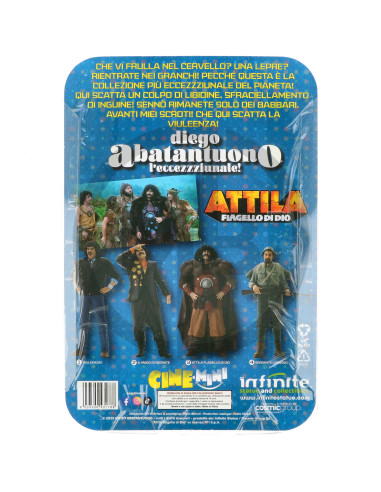 Diego Abatantuono Attila Il Flagello Di Dio Cine-Mini pvc