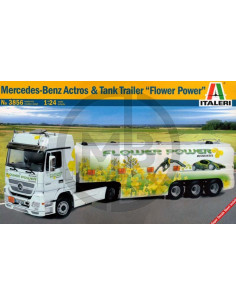 Mercedes Benz Actros & tank trailer