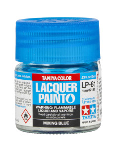 Mixing blue LP-81 lacquer paint 10ml