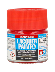 Mixing red LP-82 lacquer paint 10ml