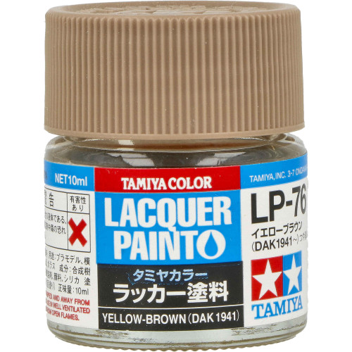 Yellow Brown LP-76 lacquer paint 10ml