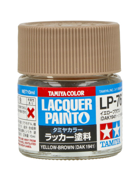 Yellow Brown LP-76 lacquer paint 10ml
