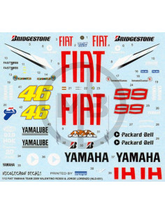 Yamaha YZR-M1 2009 V. Rossi/J. Lorenzo pre season