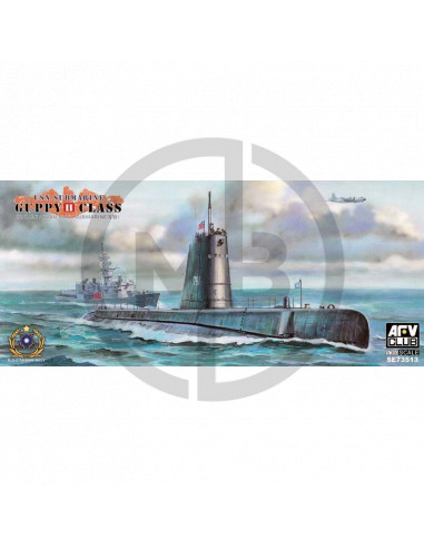 USN submarine Guppy II class