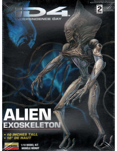 Indipendence Day alien exoskeleton