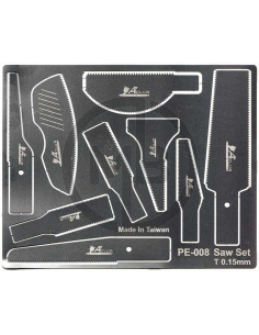 Lame seghettate fotoincise 0.15mm