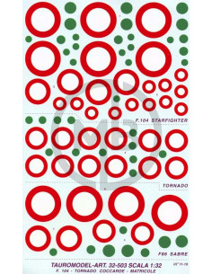 Coccarde A.M.I. (F104/Tornado/F86)