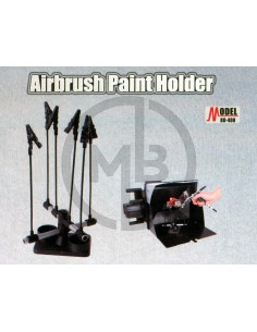 Airbrush paint holder